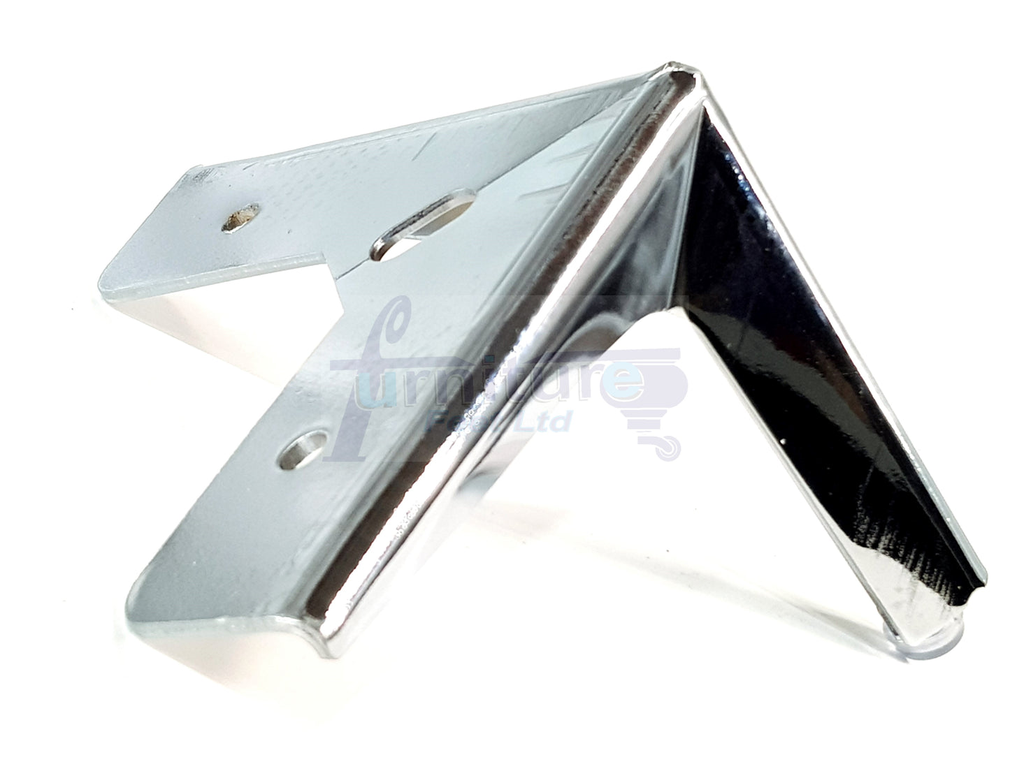 4 Metal Furniture Legs 125mm High Chrome Corner Feet Sofa Chair Beds Cabinets