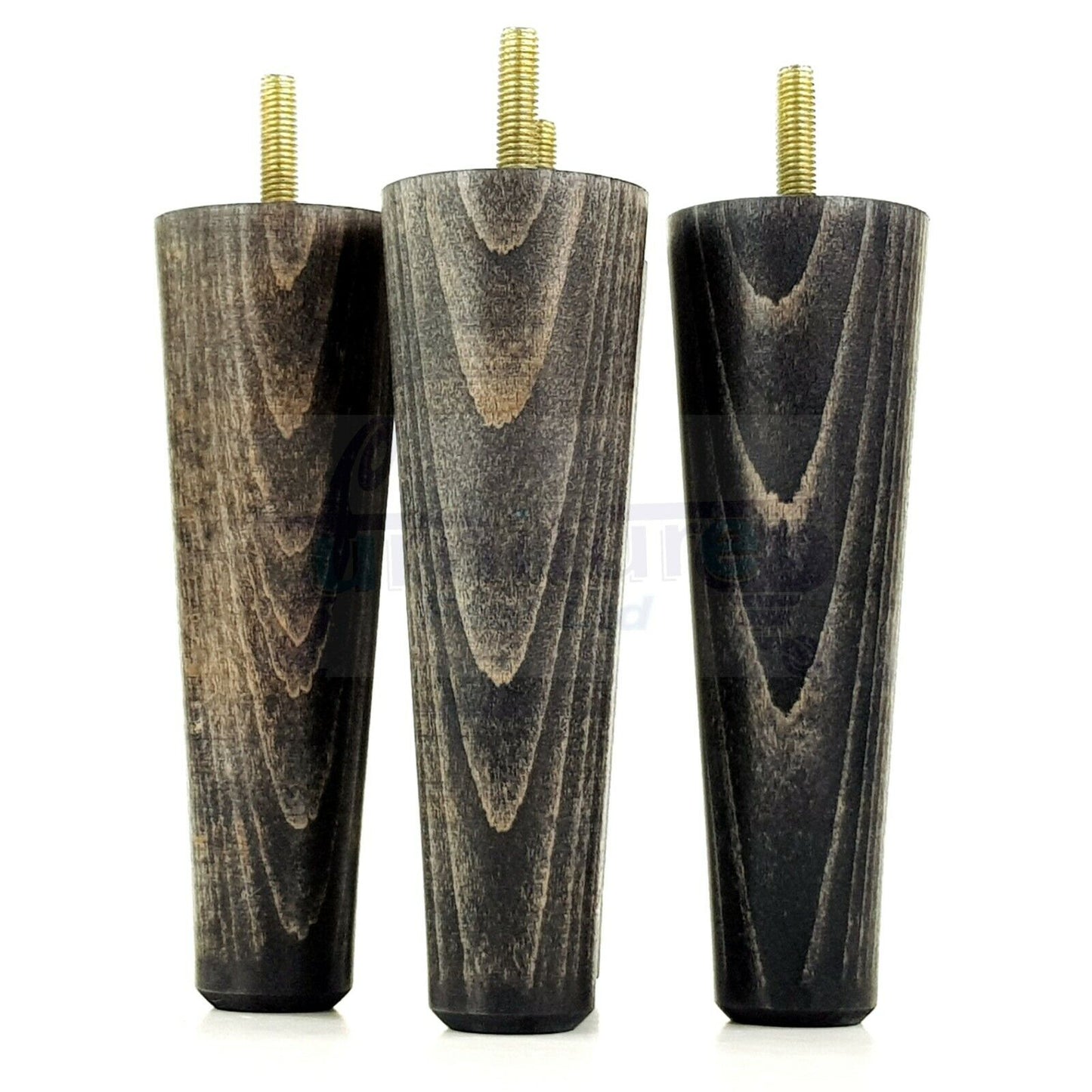 4 Solid Wood Replacement Furniture Chair Legs M8 Settee Sofa Feet 160mm High