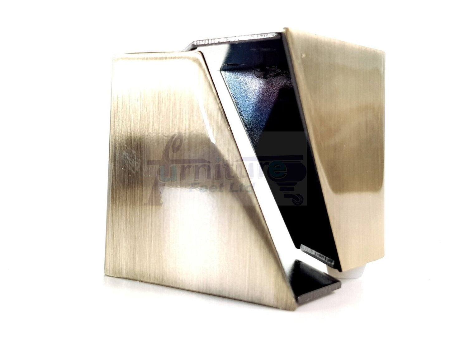 4 Brushed Brass Metal Legs 60mm High Replacement Feet Cabinet Sofa Chair Stool