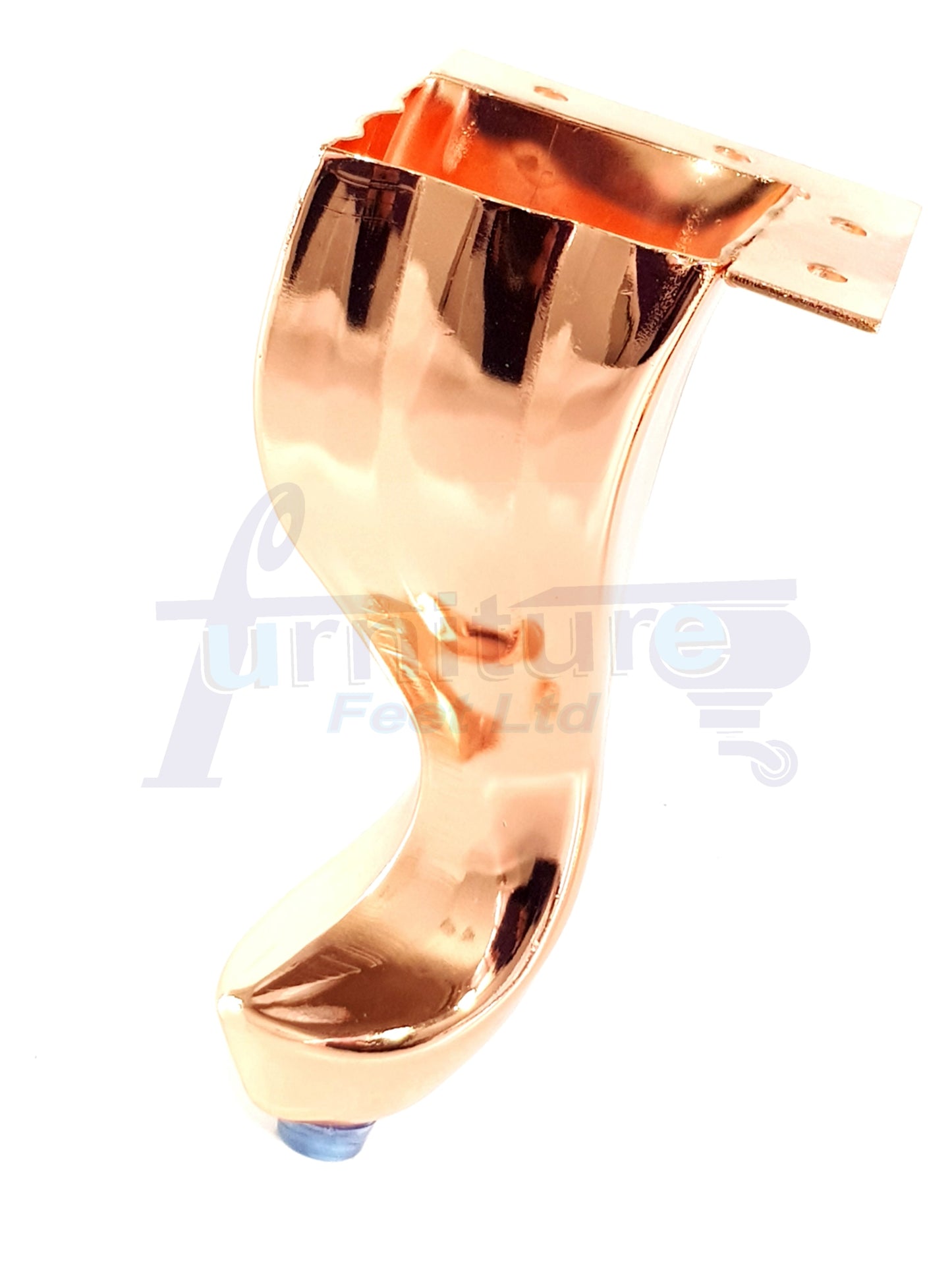 Metal Furniture Feet For Sofas Footstools Table Bed Drawers Chair Wardrobe Antique Brass Self Fix 140mm High Classic Queen Anne Style Metal Legs