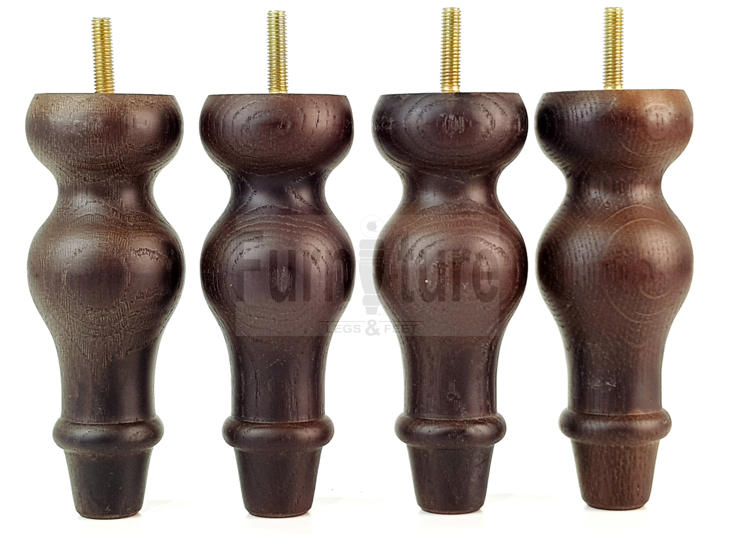 4 Replacement Legs Solid Oak Wood Settee Furniture Feet 150mm Sofa Chair Bed M8