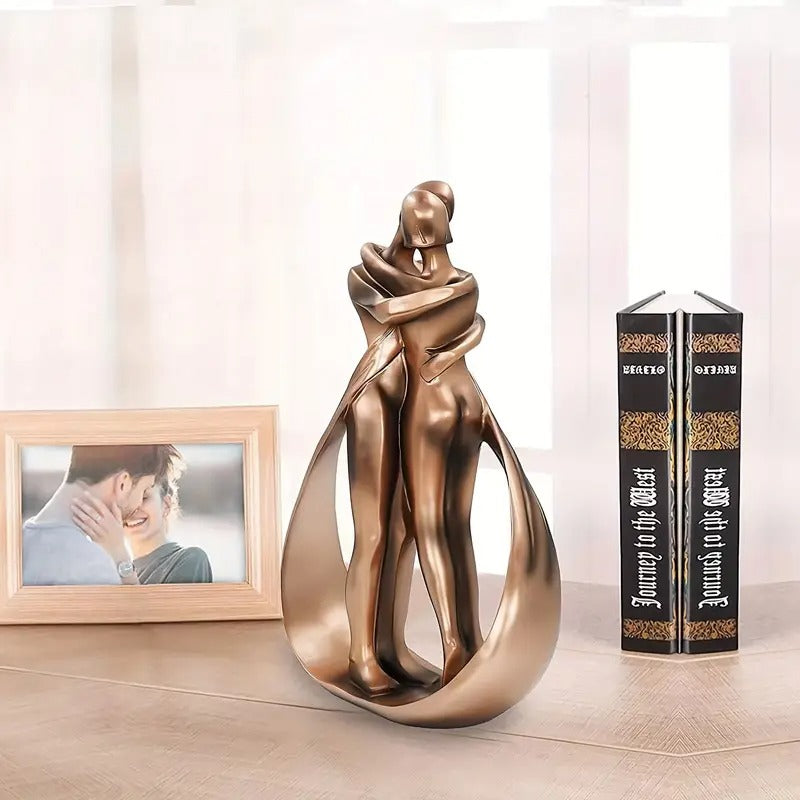 Unique Couple In A Embrace Everlasting Love A Symbol of Connection and Devotion Artistic Figure