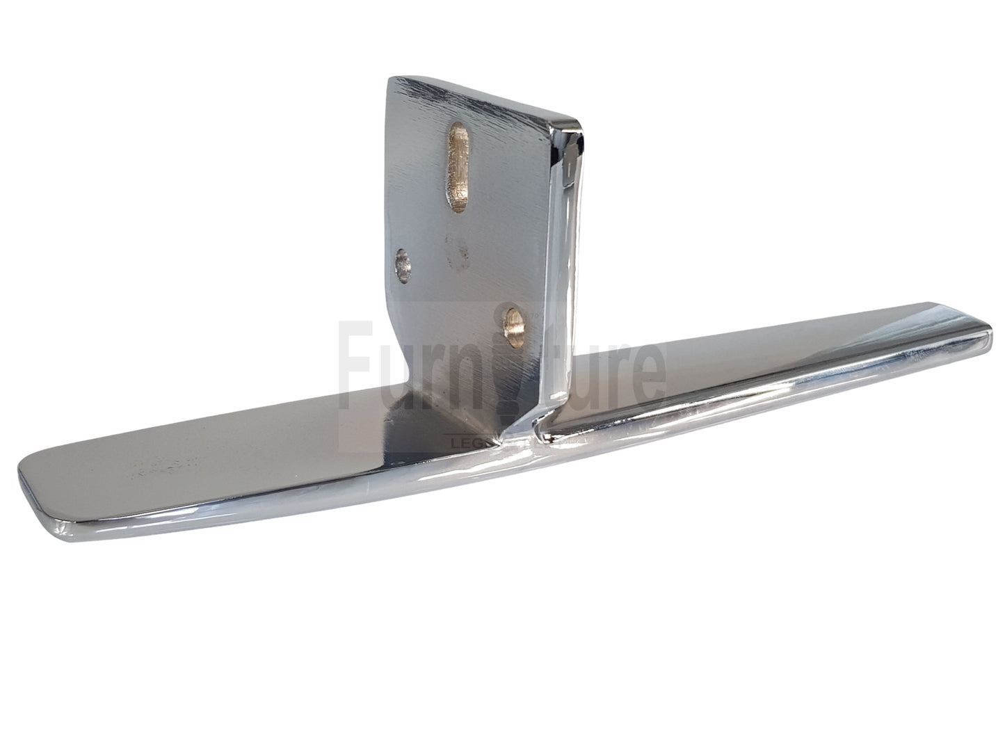 4 Chrome Furniture Settee Legs Cabinet Sofa Metal Feet 170mm High Chair Beds
