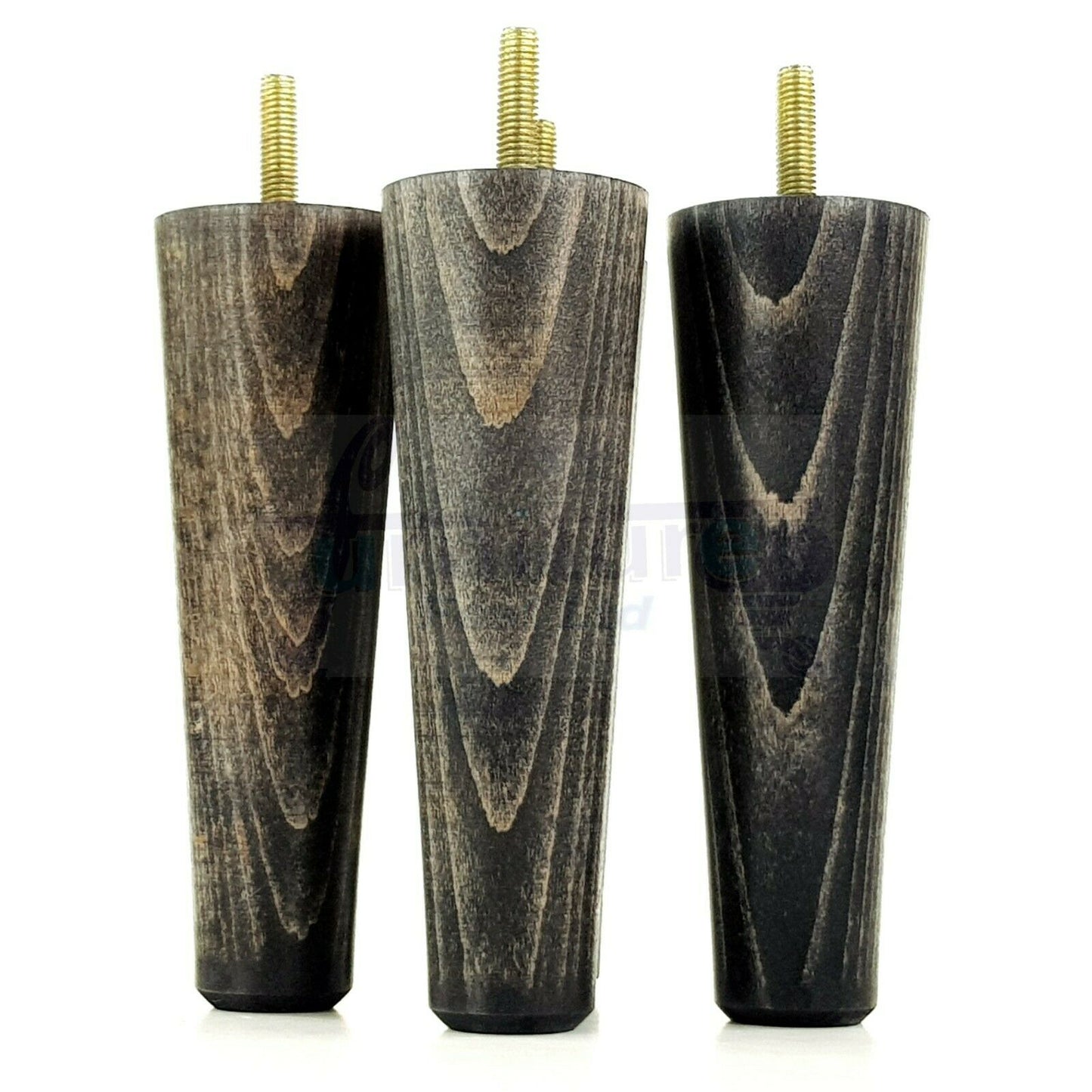 4 Solid Wood Replacement Furniture Chair Legs M8 Settee Sofa Feet 160mm High
