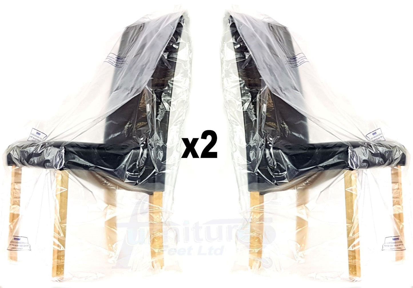 Sofa Furniture Dining Office Chair Footstool Dust Sheet Storage Bag Moving Removal Cover Strong Heavy Duty Plastic