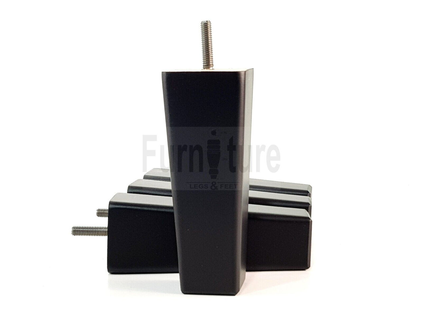 4 Replacement Legs Solid Wood Settee Furniture Feet 150mm High Sofa Chair Bed M8