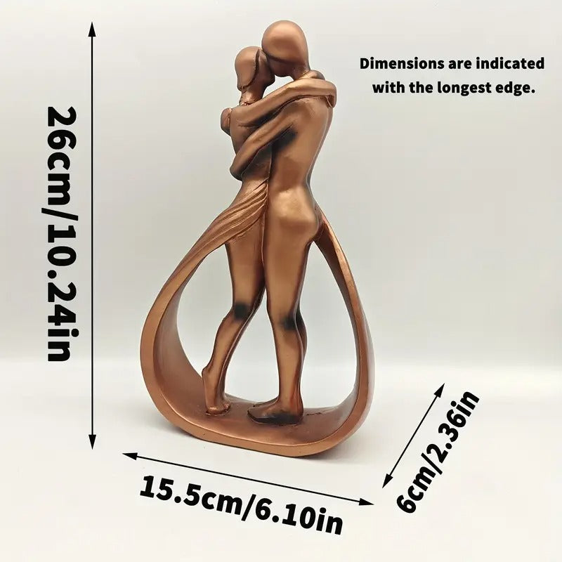 Unique Couple In A Embrace Everlasting Love A Symbol of Connection and Devotion Artistic Figure
