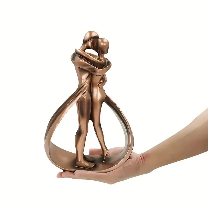 Unique Couple In A Embrace Everlasting Love A Symbol of Connection and Devotion Artistic Figure