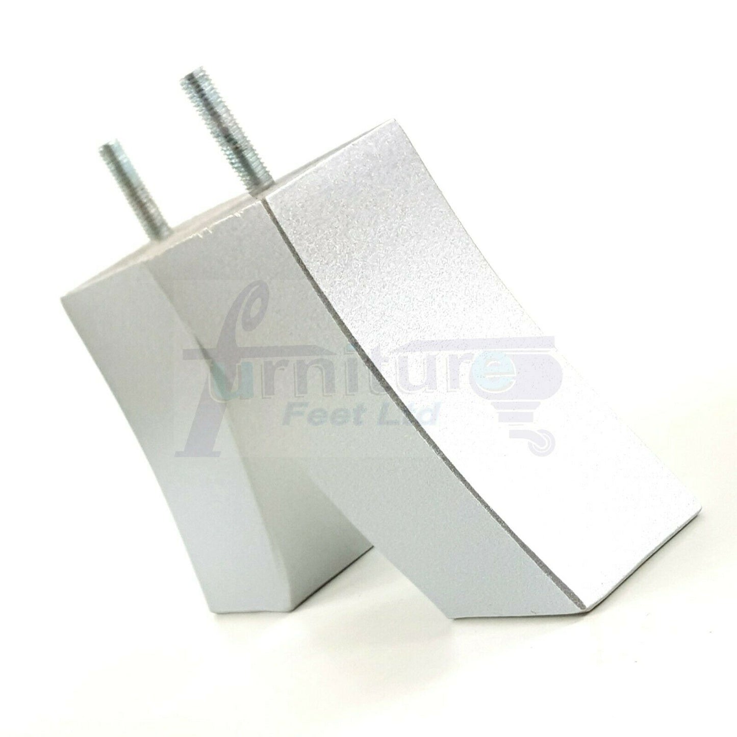 SET OF 4 WOODEN FURNITURE FEET 100mm HIGH REPLACEMENT SOFA LEGS 8mm Thread