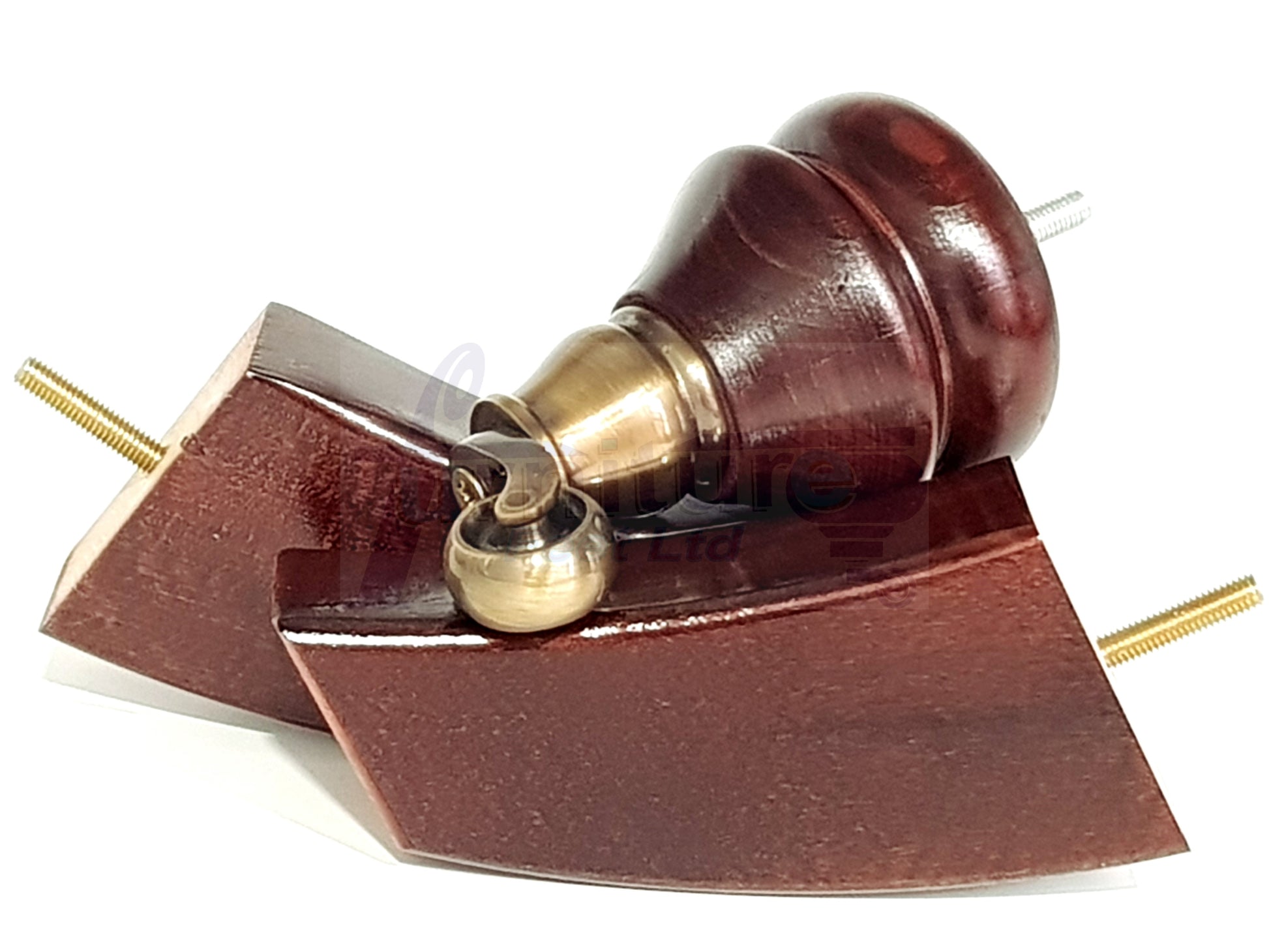 Turned Mahogany Furniture Wood Feet 2 With Castors & 2 Curved Legs140mm Sofas Chairs Settee Cabinets Beds M8