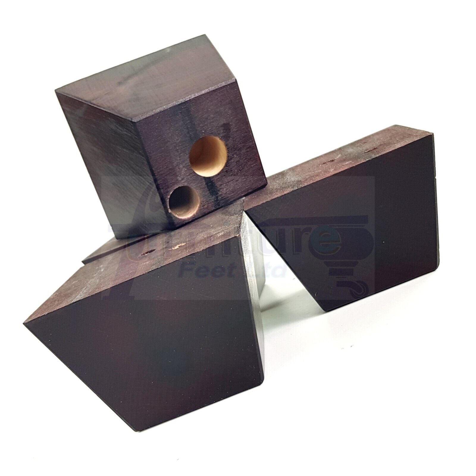 4 Replacement cabinet Furniture Sofa Legs Chair Settee Feet 60mm High (Twin-Fix)