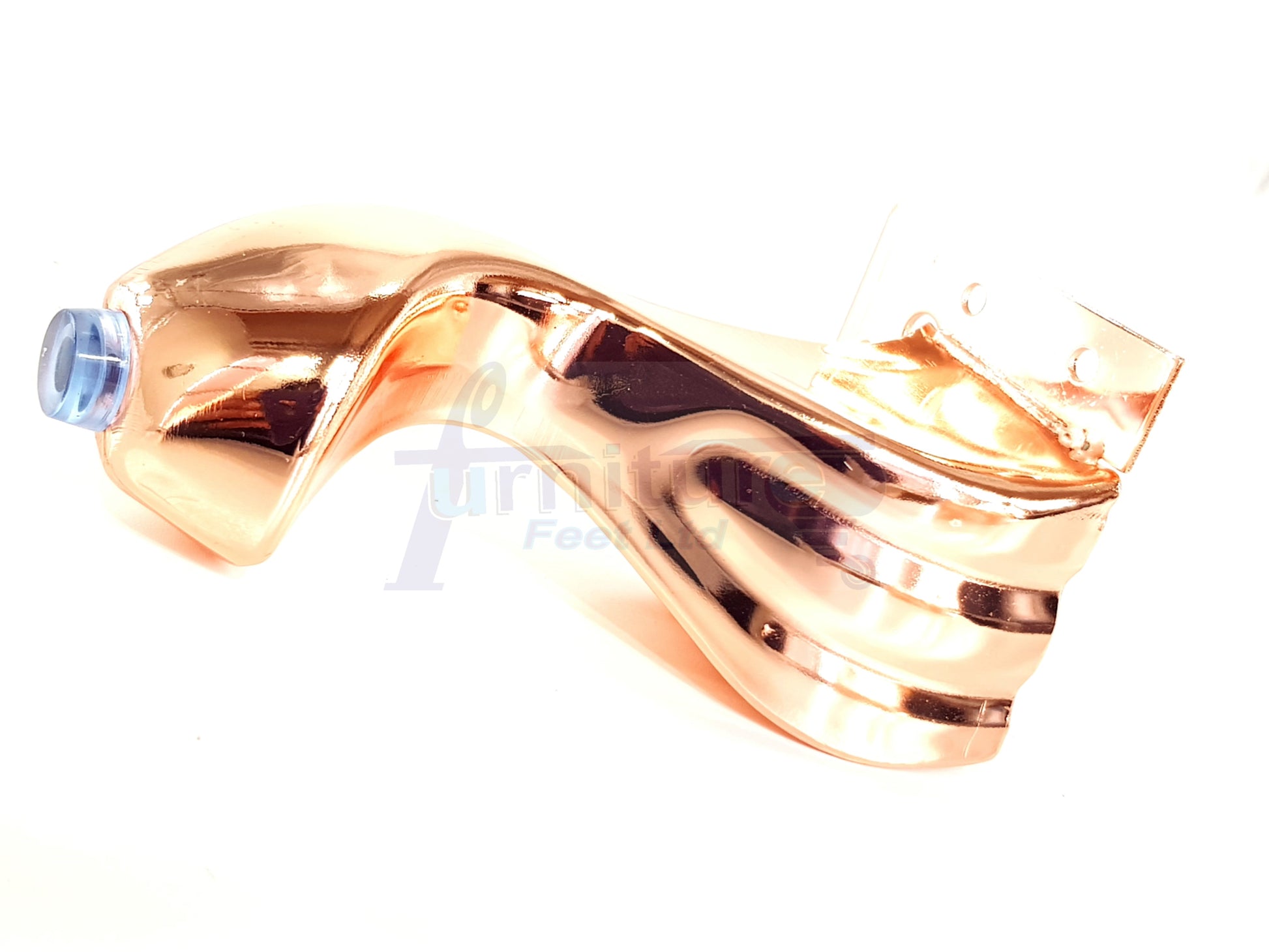 4x Copper Metal Queen Anne Feet 140mm High Furniture Legs Sofa Chair Cabinet Stool Bed