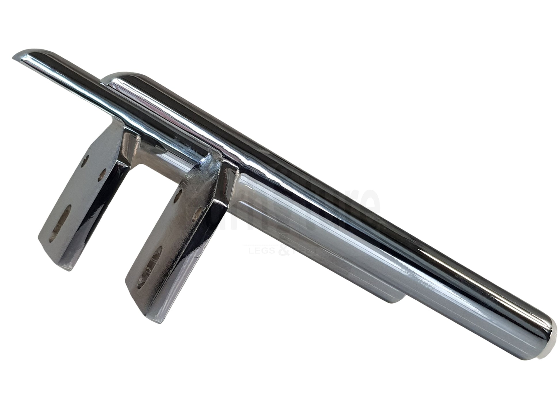 4 Chrome Furniture Settee Legs Cabinet Sofa Metal Feet 170mm High Chair Beds
