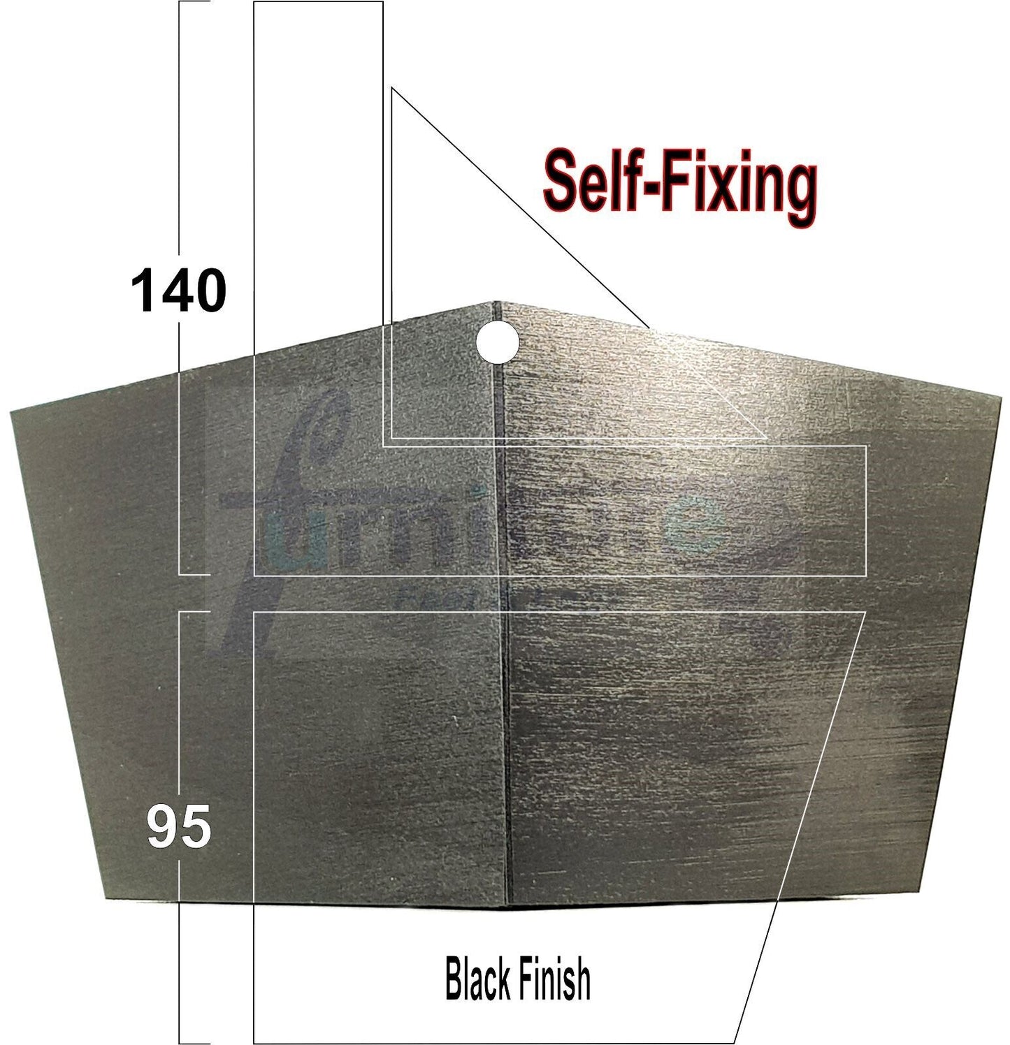 4 Solid Wood Furniture Legs Replacement Corner Feet 95mm High Multi Colours Chairs Stools Sofa Beds Settee & Cabinets Fix With Screws