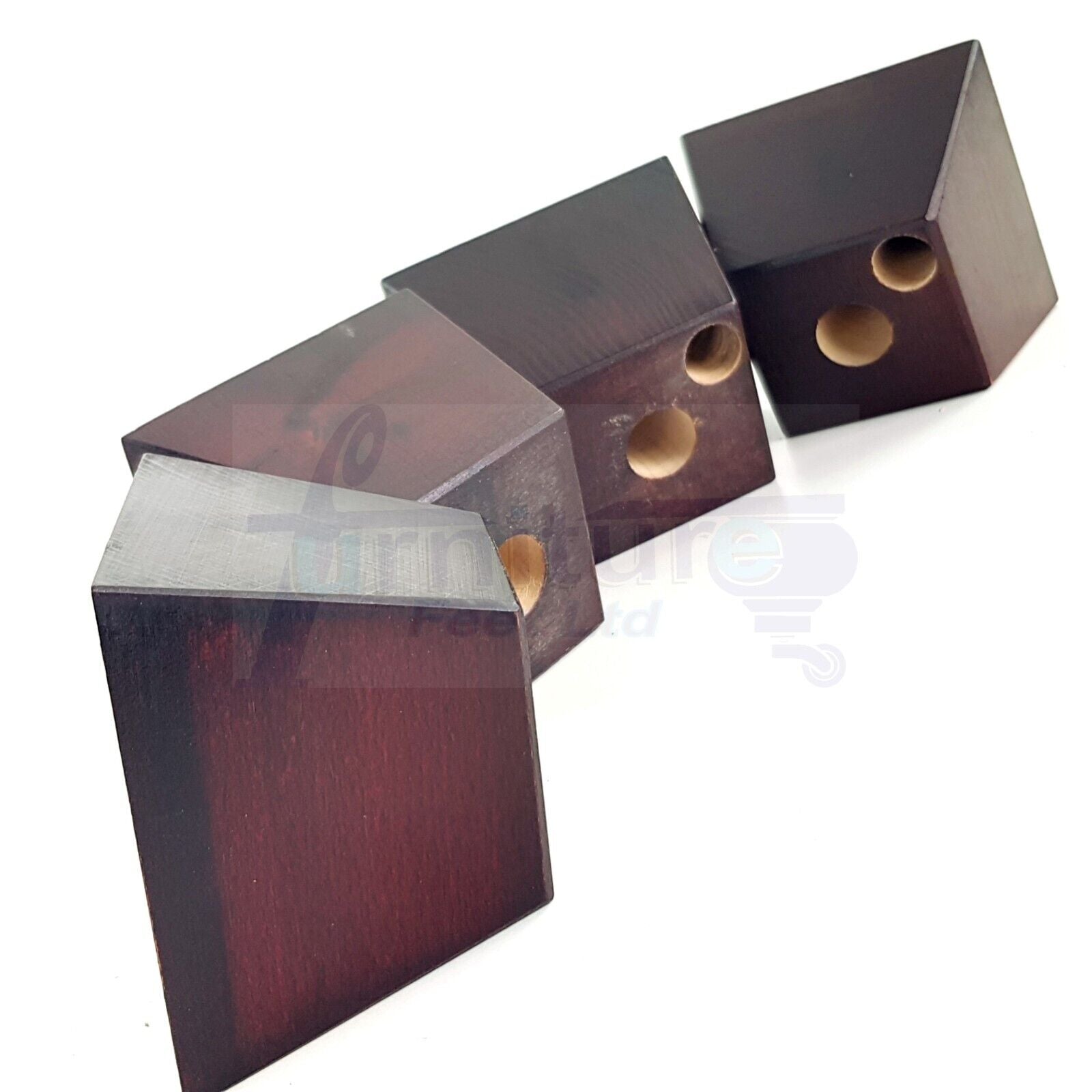 4 Replacement cabinet Furniture Sofa Legs Chair Settee Feet 60mm High (Twin-Fix)