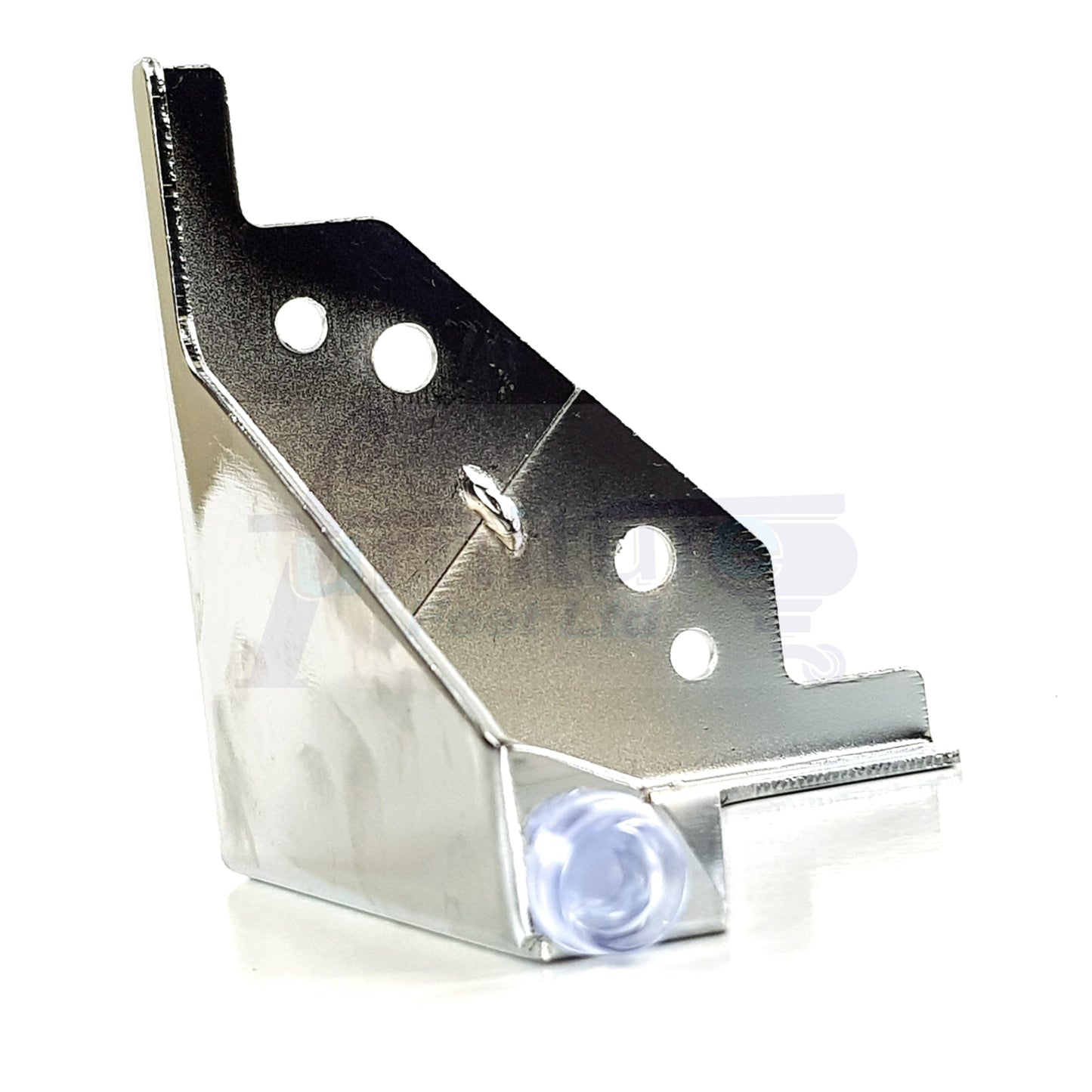 4 Chrome Metal Furniture Legs 100mm High Feet Sofa Chair Cabinets Beds Stools Fix With Screws