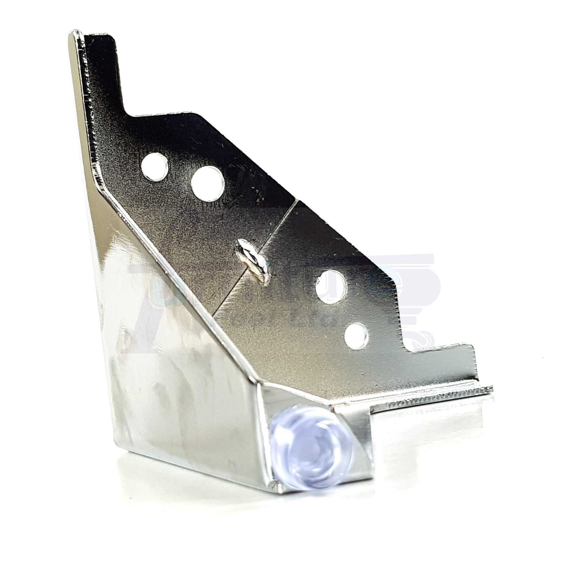 4 Chrome Metal Furniture Legs 100mm High Feet Sofa Chair Cabinets Beds Stools Fix With Screws
