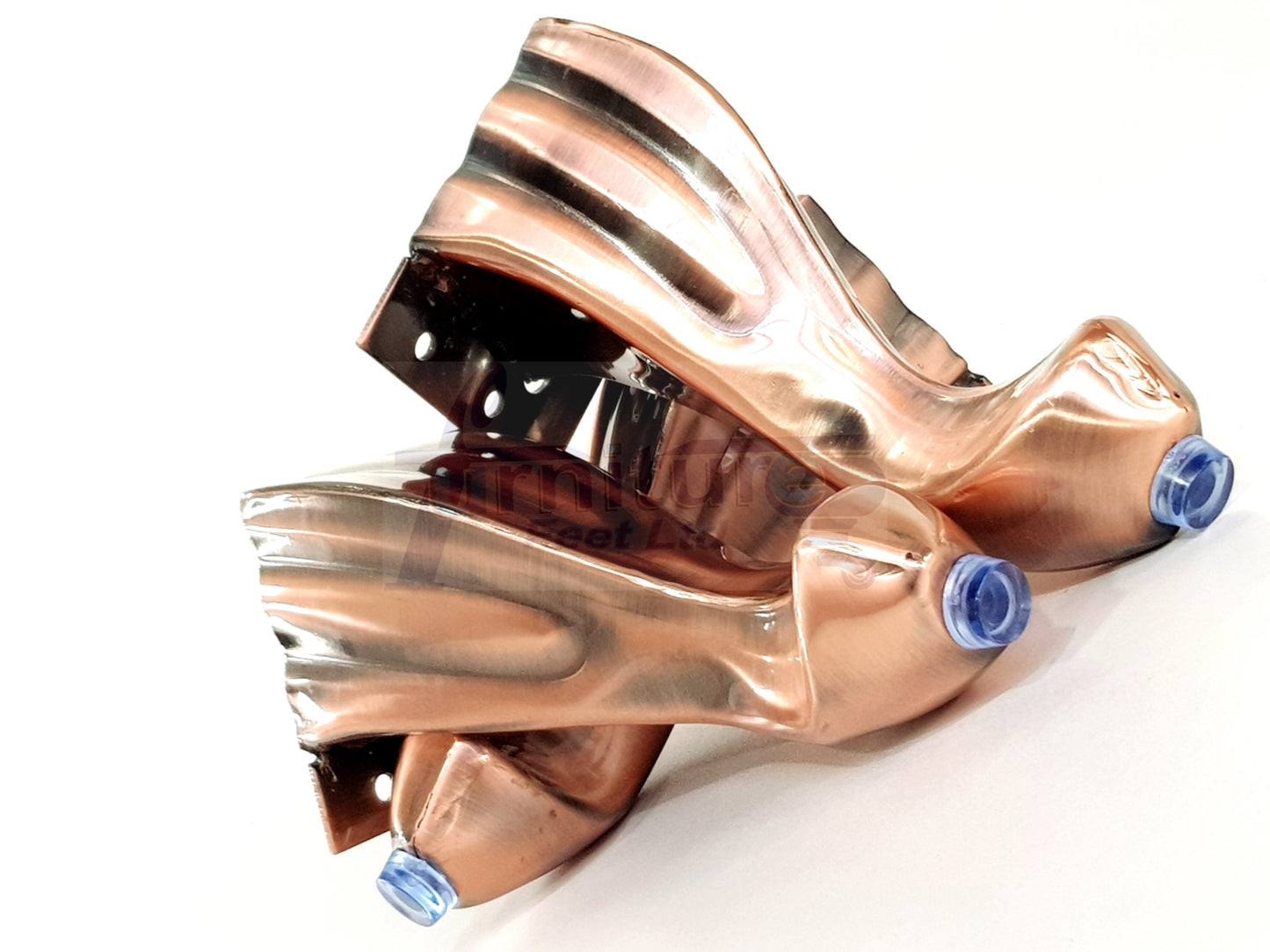 4x Antique Metal Queen Anne Feet 140mm High Furniture Legs Sofa Chair Cabinet Stool Bed