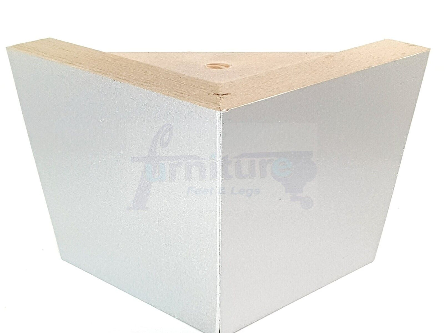 4 Solid Wood Furniture Legs Replacement Corner Feet 95mm High Multi Colours Chairs Stools Sofa Beds Settee & Cabinets Fix With Screws