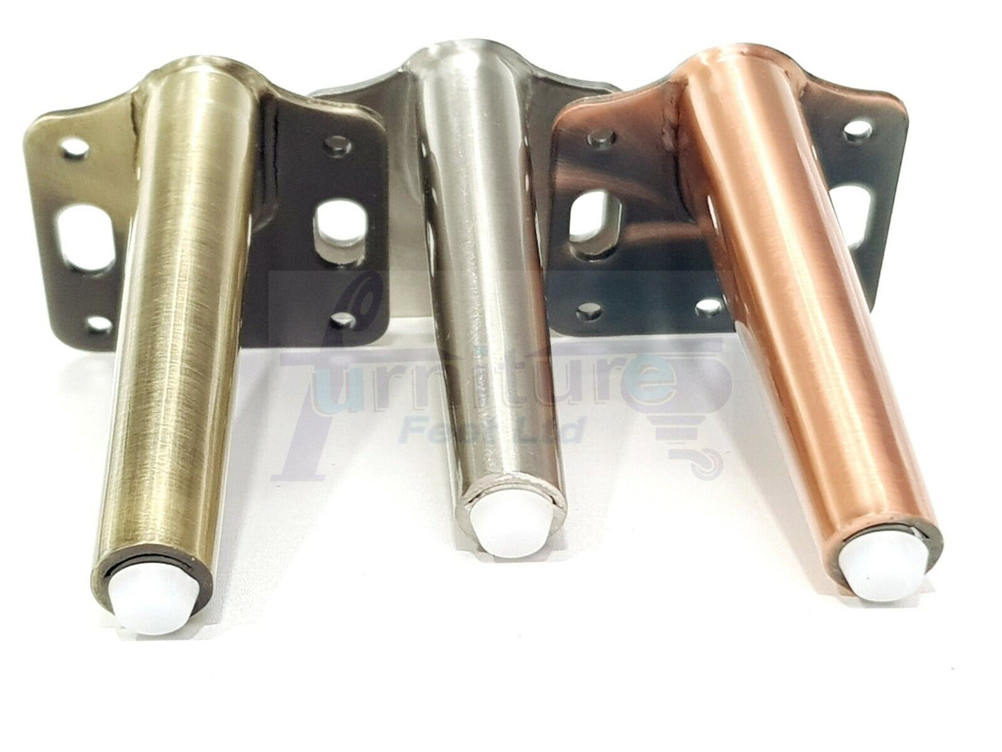 4 Metal Furniture Legs 155mm High Replacement Feet Sofas Chair Cabinet Bed Stool