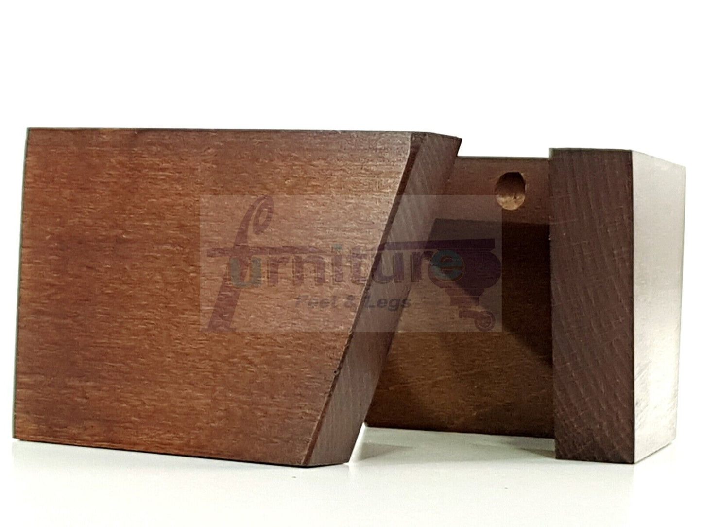 4 Solid Wood Furniture Legs Replacement Corner Feet 95mm High Multi Colours Chairs Stools Sofa Beds Settee & Cabinets Fix With Screws