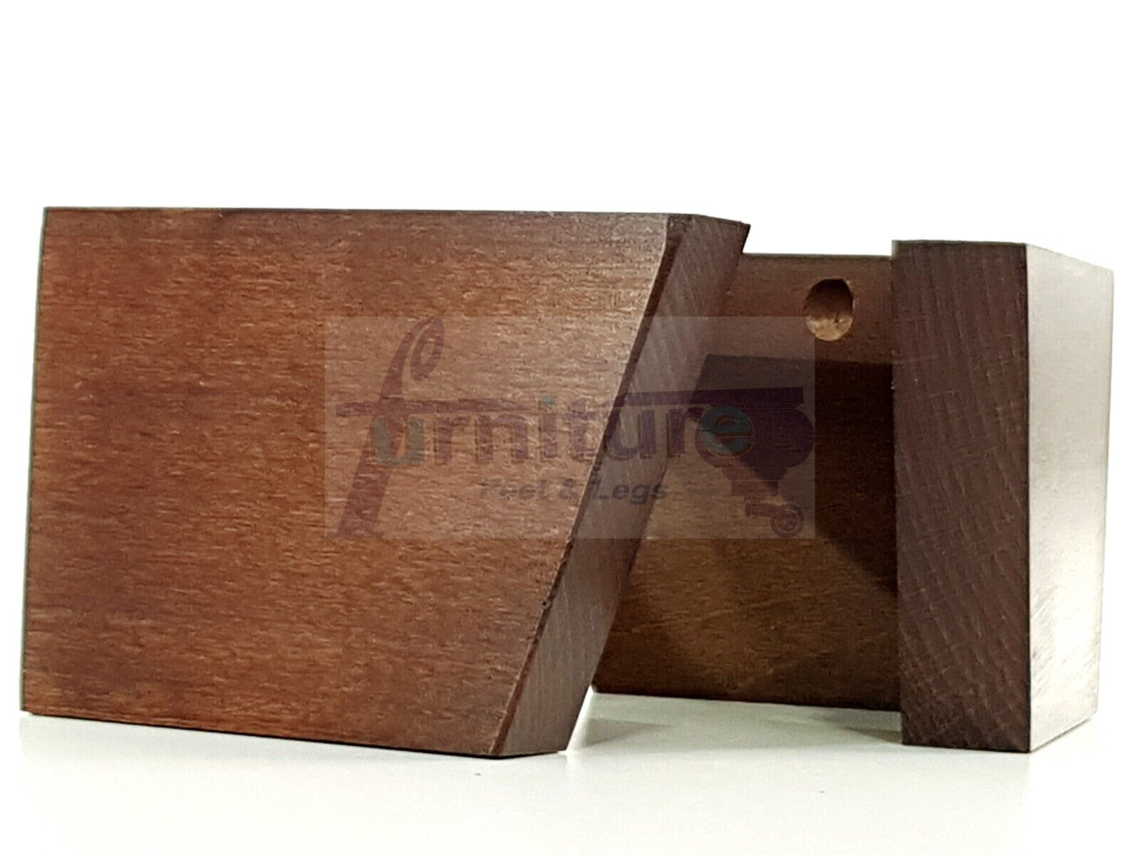 4 Solid Wood Furniture Legs Replacement Corner Feet 95mm High Multi Colours Chairs Stools Sofa Beds Settee & Cabinets Fix With Screws