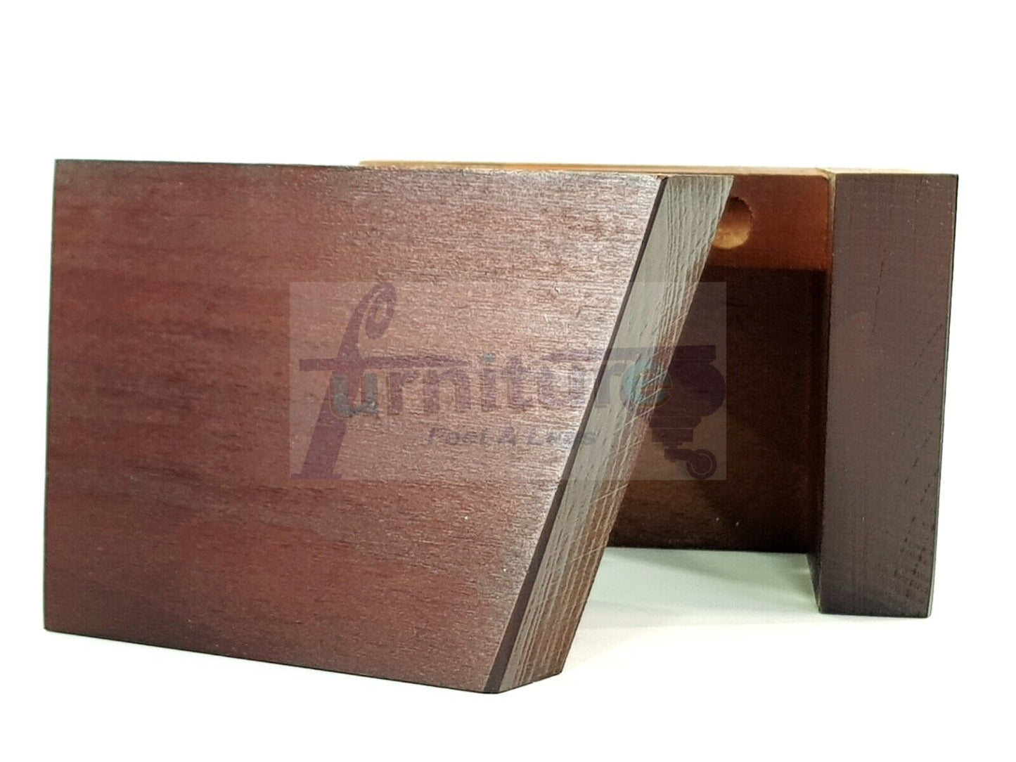 4 Solid Wood Furniture Legs Replacement Corner Feet 95mm High Multi Colours Chairs Stools Sofa Beds Settee & Cabinets Fix With Screws