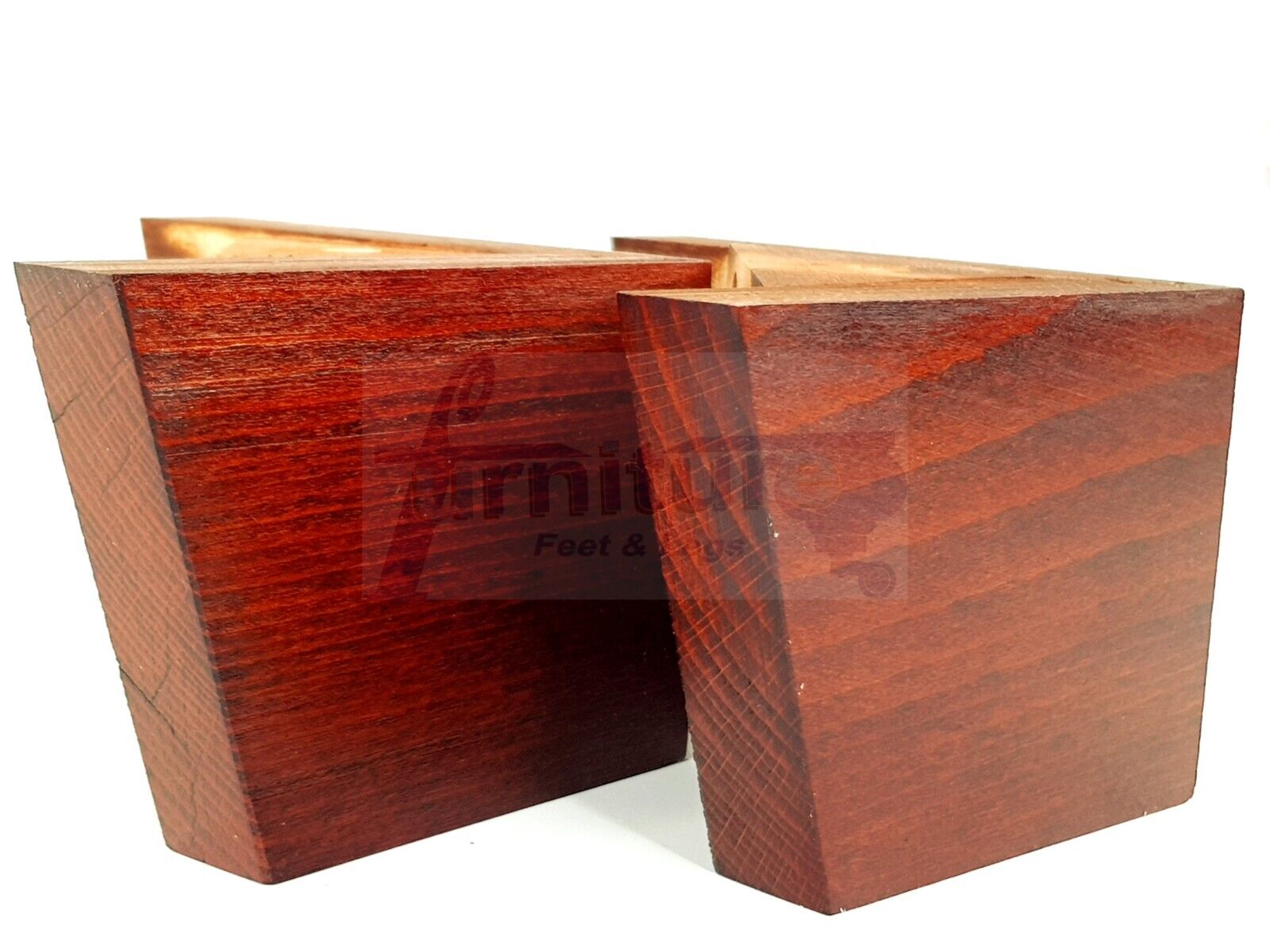 4 Solid Wood Furniture Legs Replacement Corner Feet 95mm High Multi Colours Chairs Stools Sofa Beds Settee & Cabinets Fix With Screws