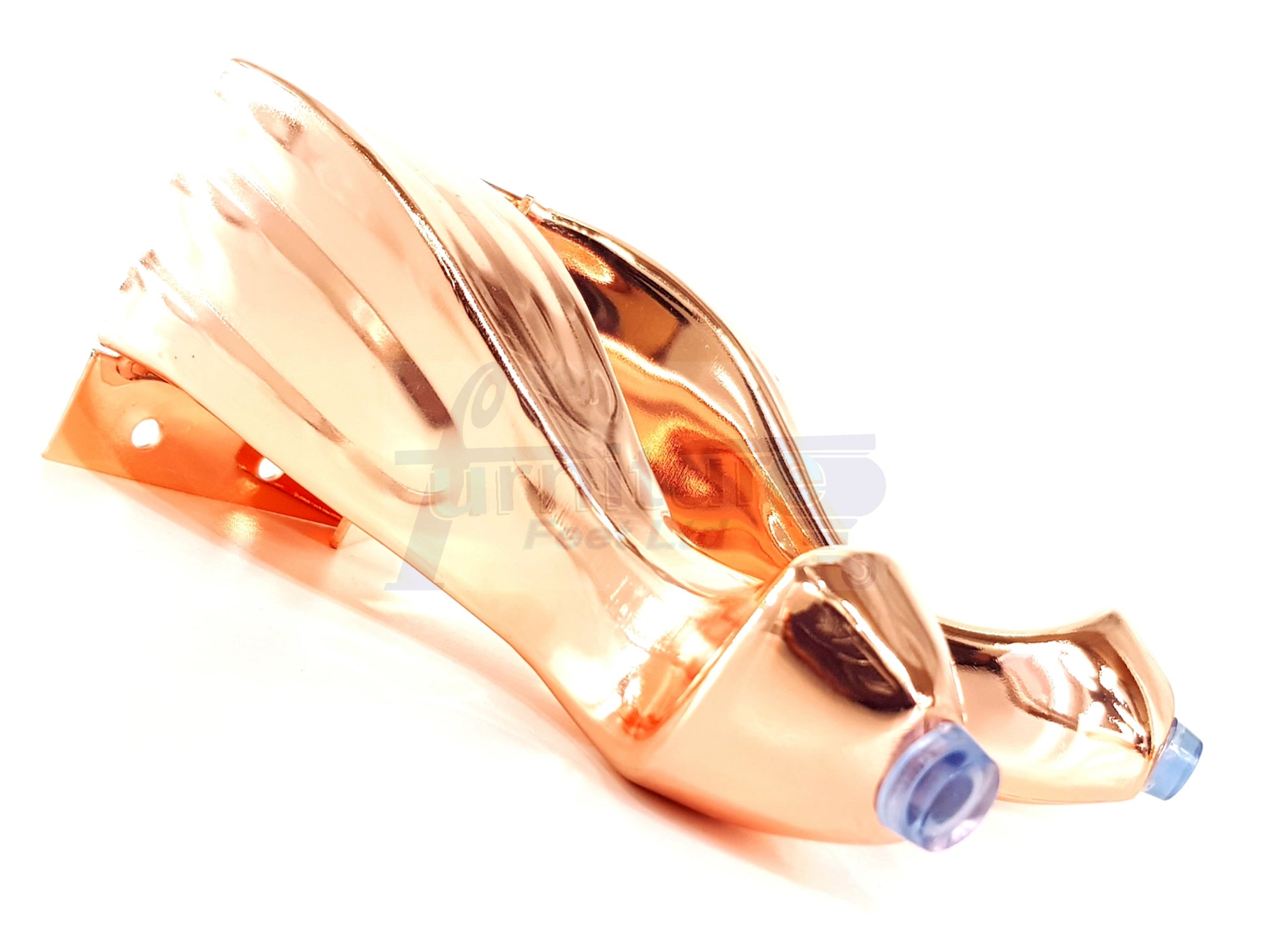 4x Copper Metal Queen Anne Feet 140mm High Furniture Legs Sofa Chair Cabinet Stool Bed