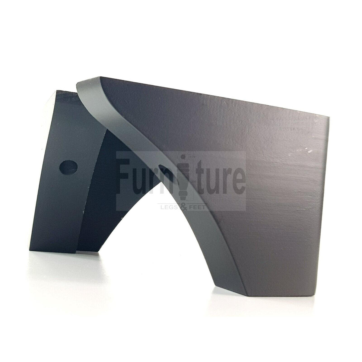 4x Wood Replacement Furniture Legs L Shape Corner Feet 110mm High
