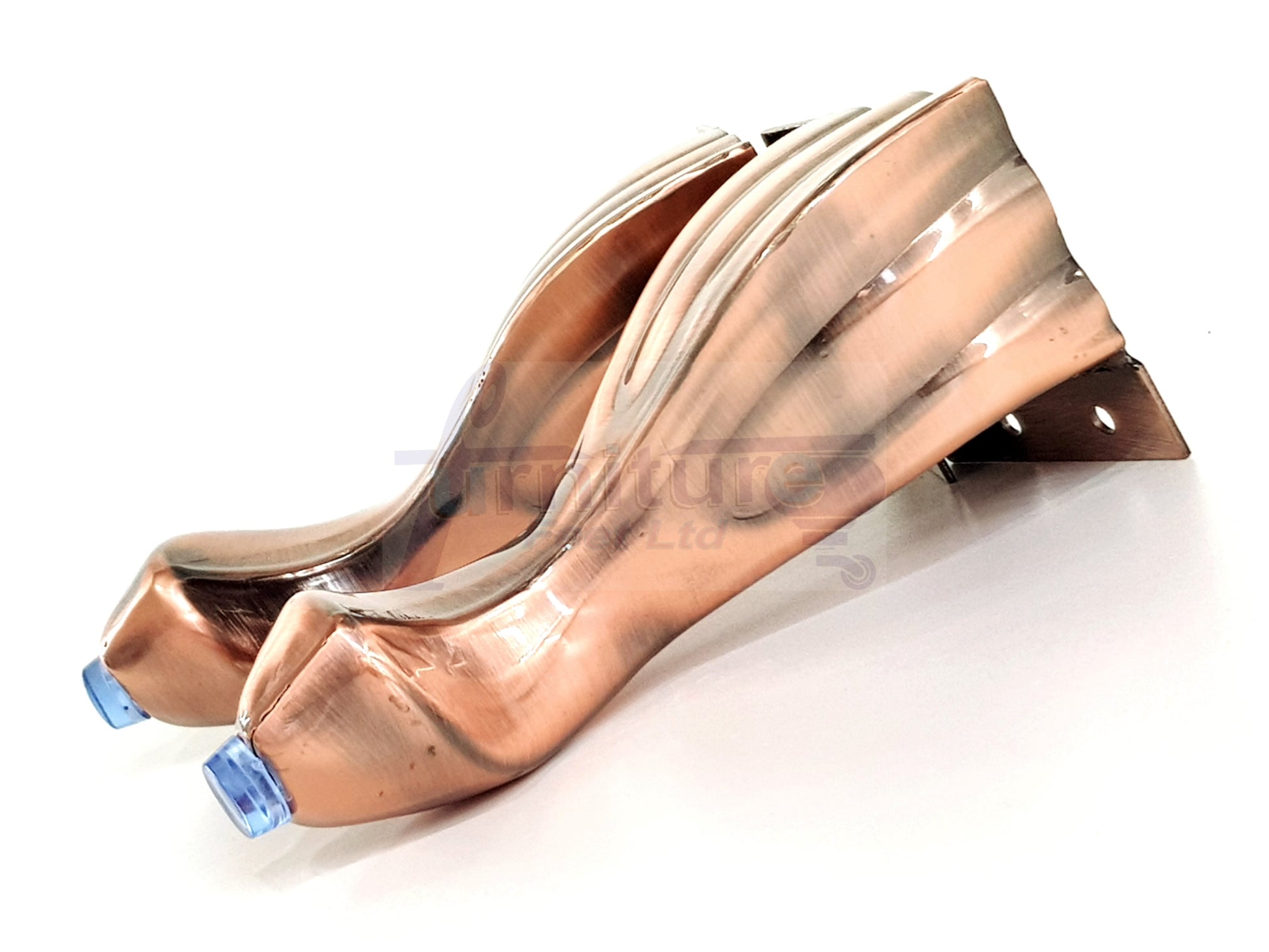 4x Antique Metal Queen Anne Feet 140mm High Furniture Legs Sofa Chair Cabinet Stool Bed