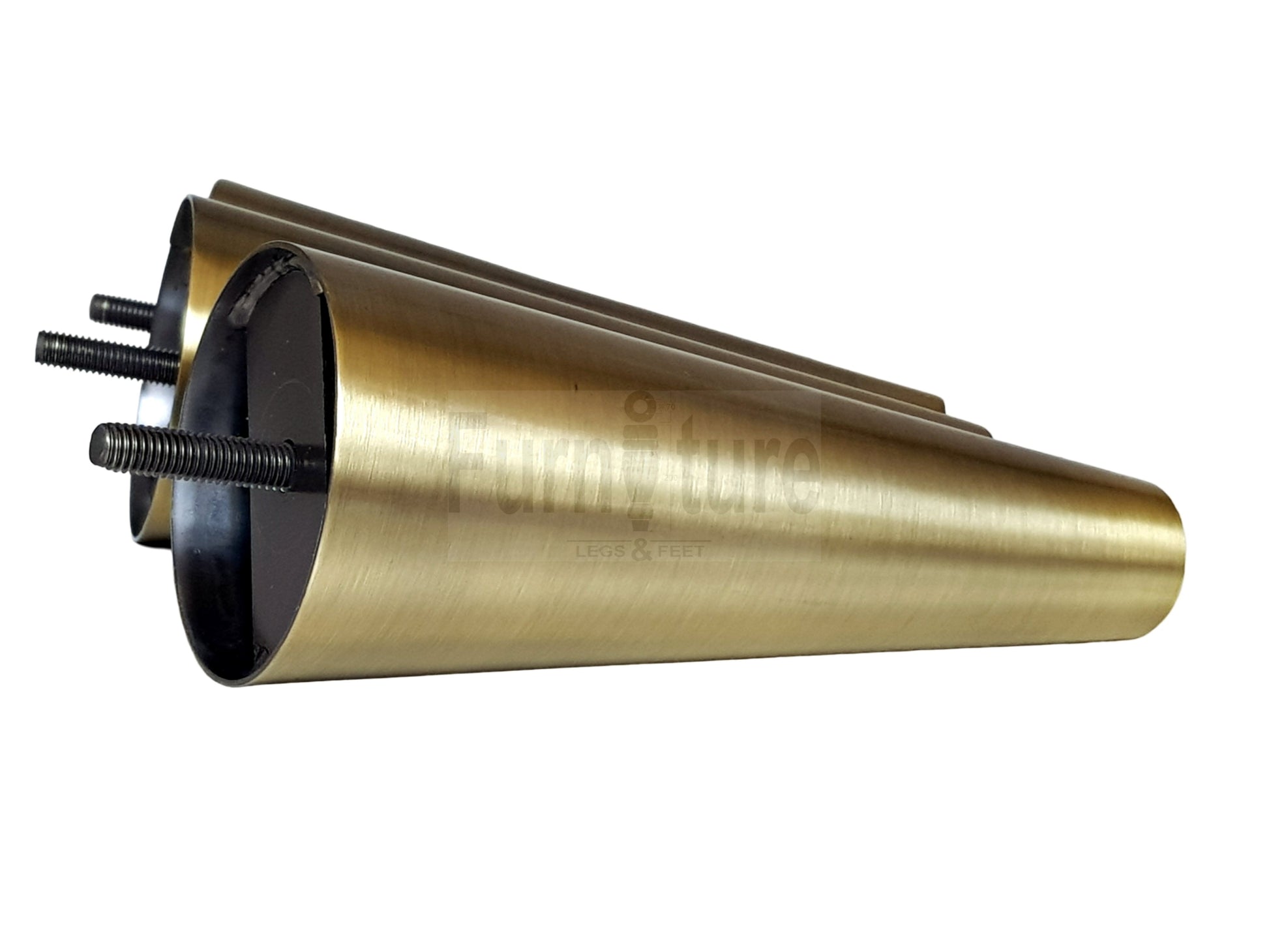 4x Metal Antique Brass Furniture Settee Legs Cabinet Sofa Feet 180mm High Chair Beds M8