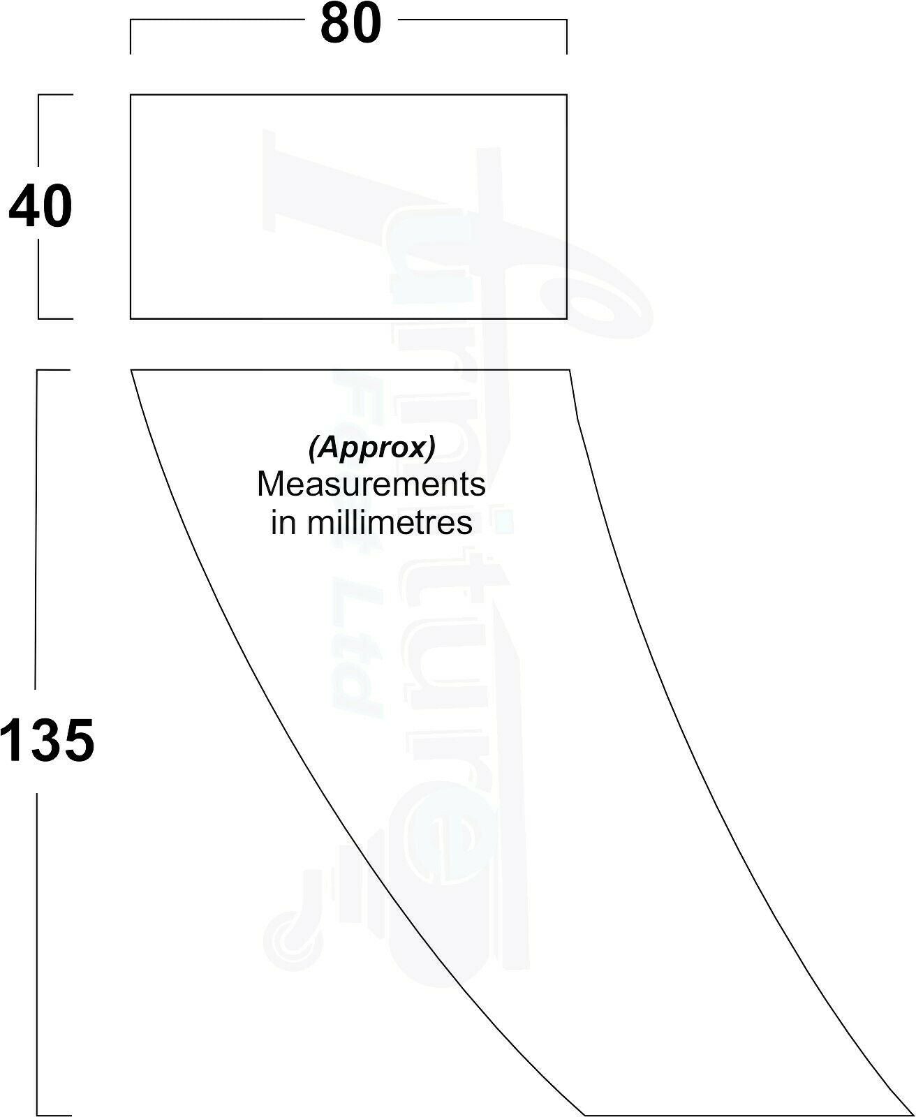 Turned Furniture Feet 2 With Castors 155mm and 2 Curved Back Legs Raw Wood for Sofas Chairs Stools Cabinets Beds M8 6 Inches
