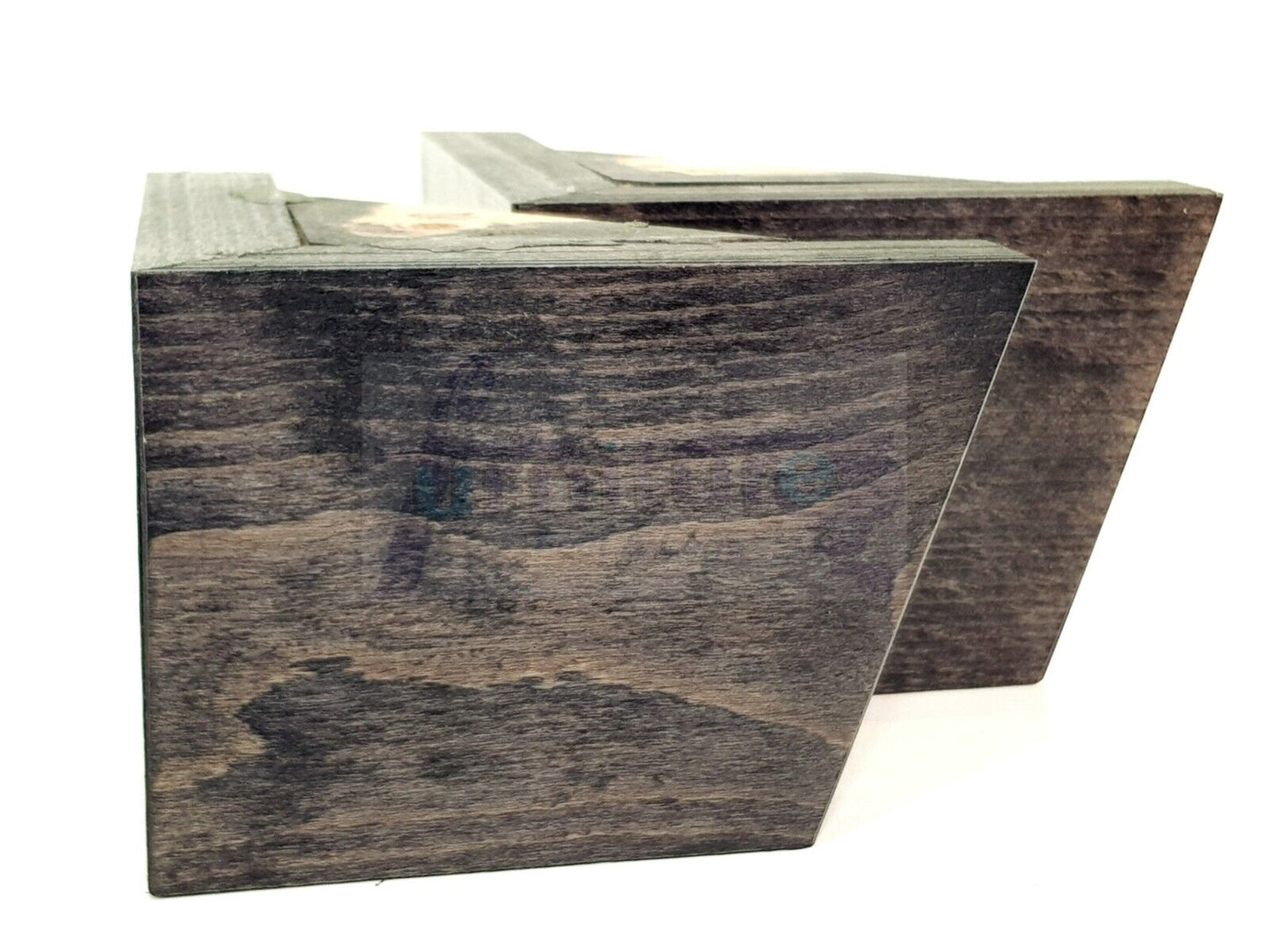 4 Solid Wood Furniture Legs Replacement Corner Feet 95mm High Multi Colours Chairs Stools Sofa Beds Settee & Cabinets Fix With Screws