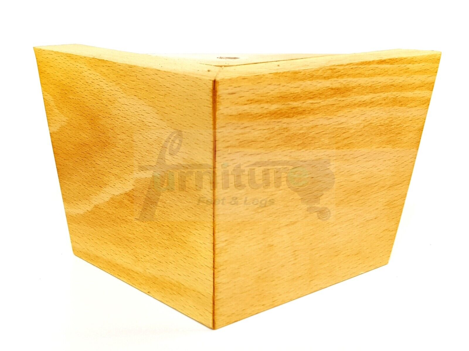 4 Solid Wood Furniture Legs Replacement Corner Feet 95mm High Multi Colours Chairs Stools Sofa Beds Settee & Cabinets Fix With Screws