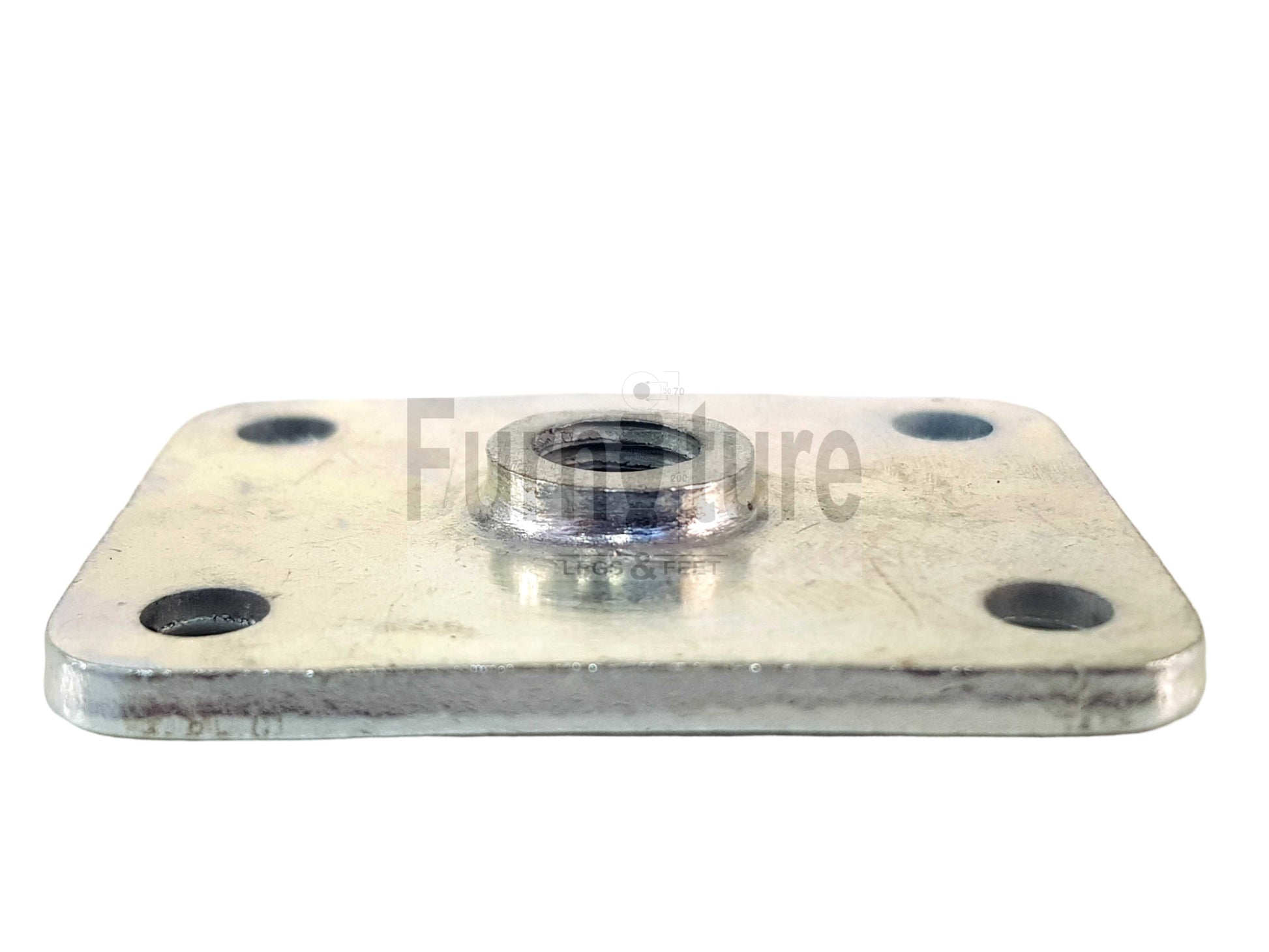 Furniture Fittings, Upholstery Fitting, Leg Fitting Nuts, Straight Fixing Plates x4