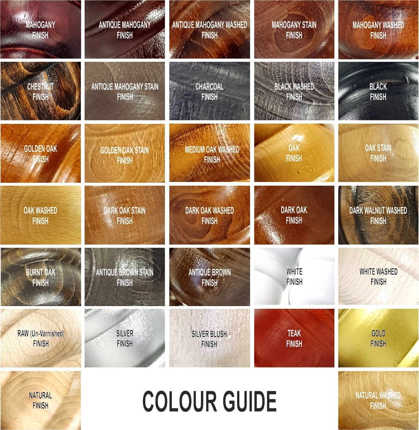4 Wood Turned Furniture Legs Replacement Bun Feet 165mm High Multiple Colours 6.5 Inches Chairs Stools Sofa's Beds Settee Cabinets M8