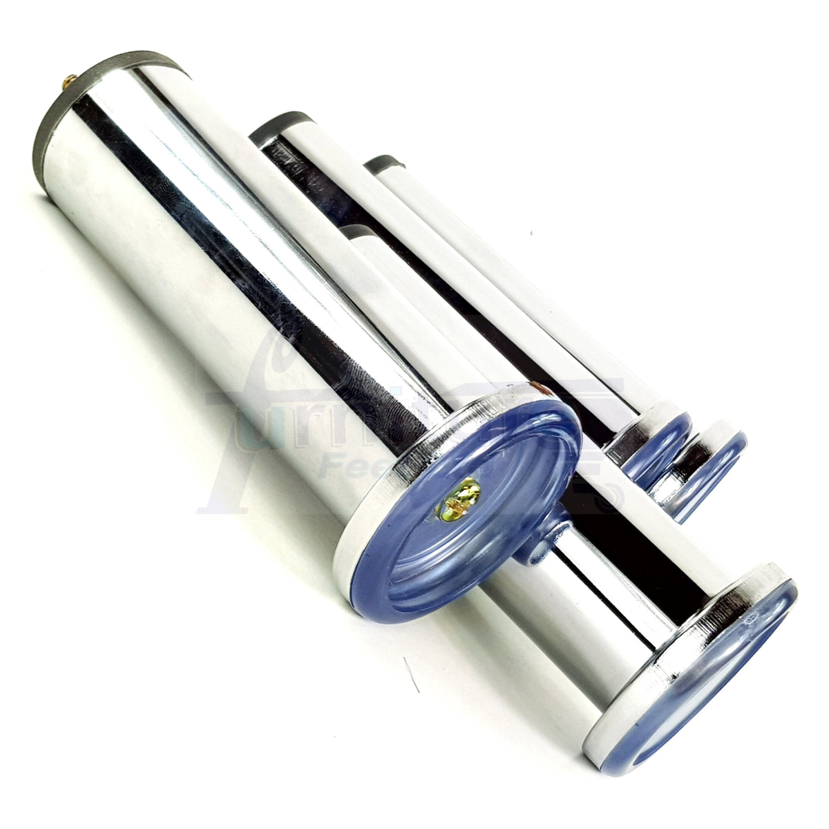 4 Metal Furniture Legs Chrome Replacement Metal Tubular Legs M8 Thread Fixing 160mm High
