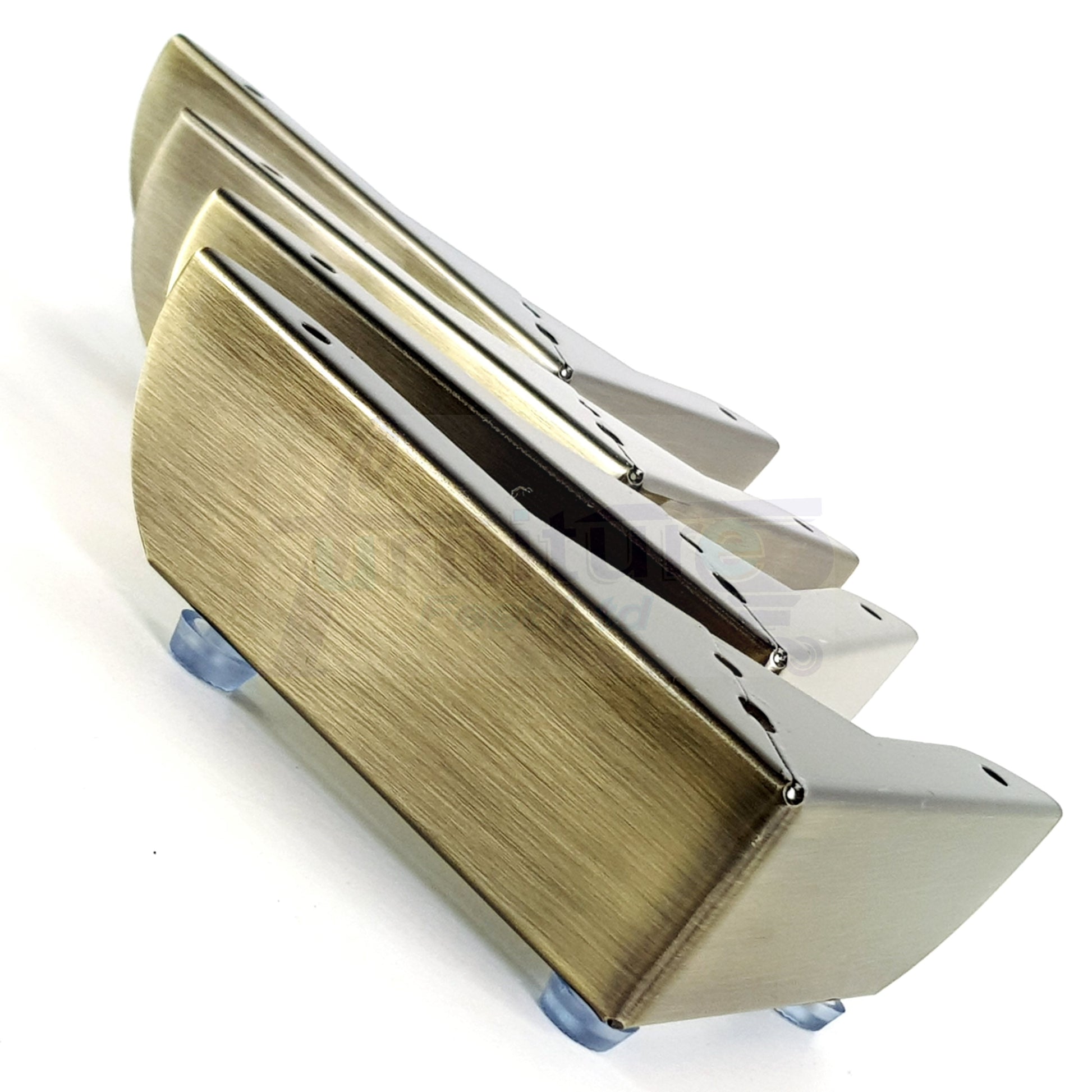 Metal Furniture Feet Chrome Replacement Corner Leg 50mm High Sofa Chairs Stools Beds Cabinets Pre-Drilled