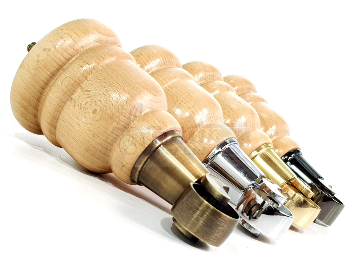 4 Turned Wooden Replacement Furniture Legs with Castors 6 Inch 155mm High Sofa Feet M8 Dowl Fixing - Natural