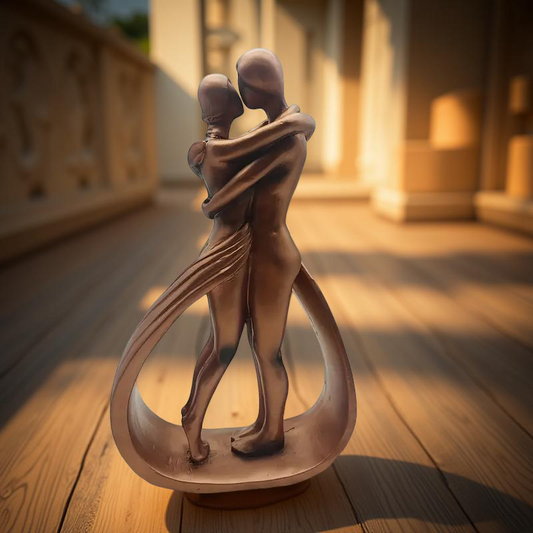 Unique Couple In A Embrace Everlasting Love A Symbol of Connection and Devotion Artistic Figure