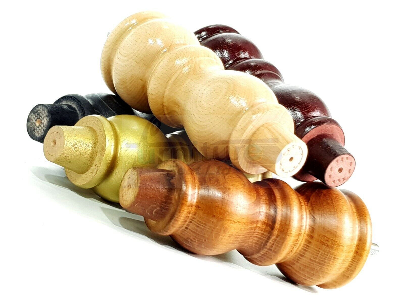 Solid Wood Furniture Feet Set of 4 Legs 160mm High For Sofas Chairs Stools Cabinets & Beds M8