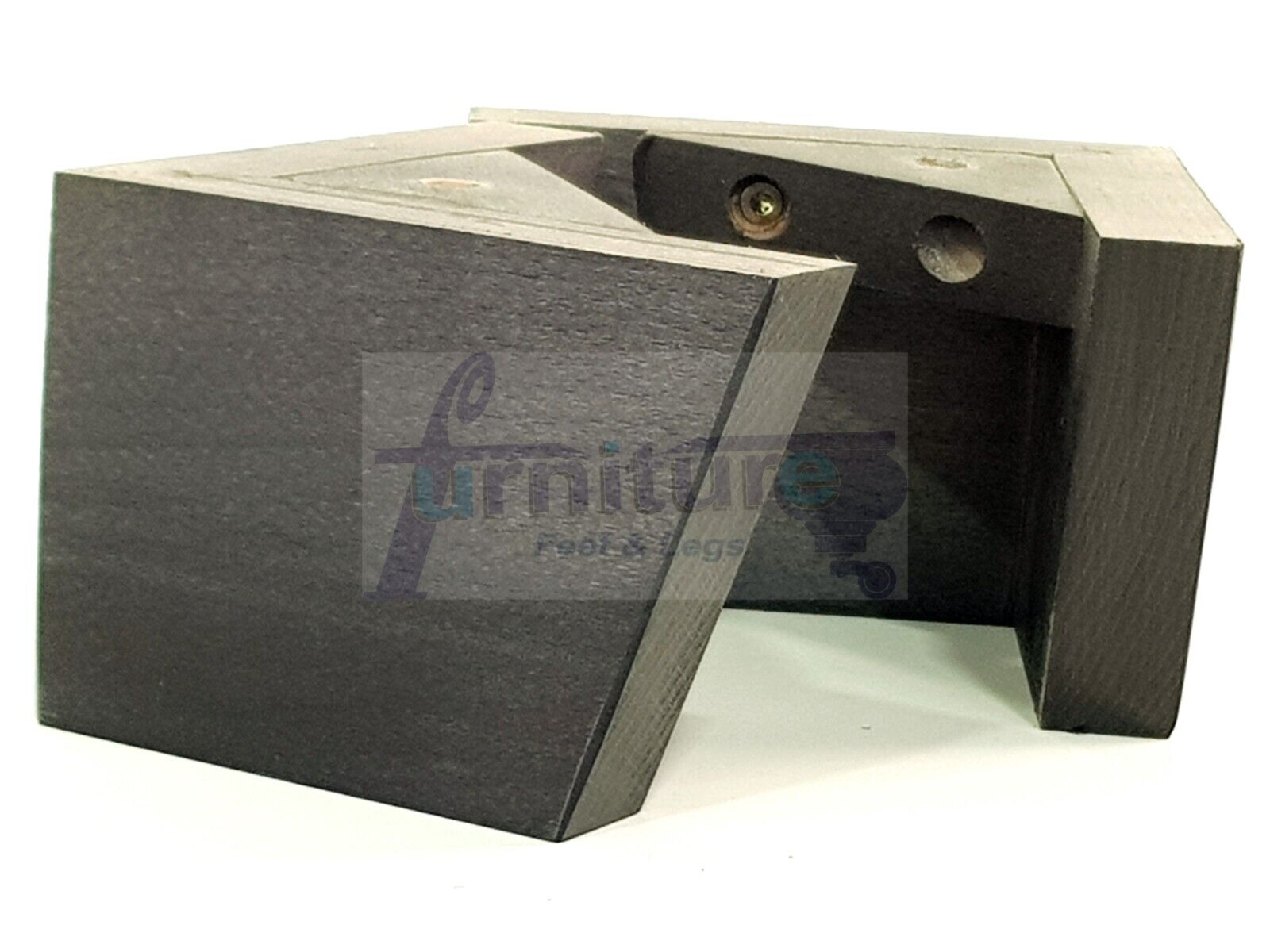 4 Solid Wood Furniture Legs Replacement Corner Feet 95mm High Multi Colours Chairs Stools Sofa Beds Settee & Cabinets Fix With Screws