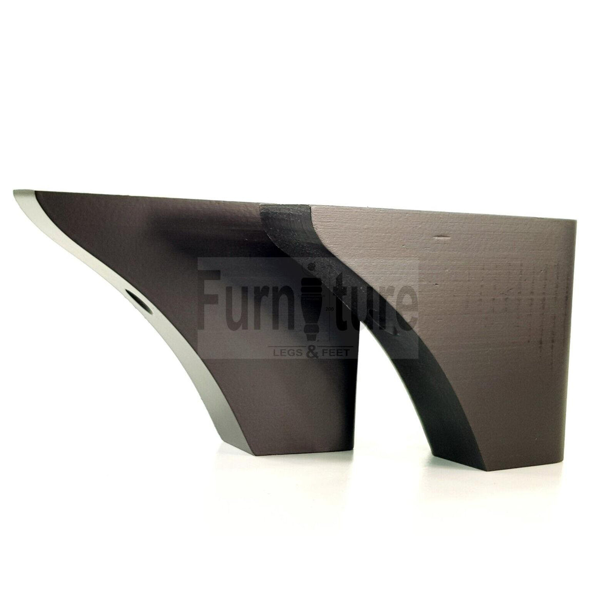 4x Wood Replacement Furniture Legs L Shape Corner Feet 110mm High