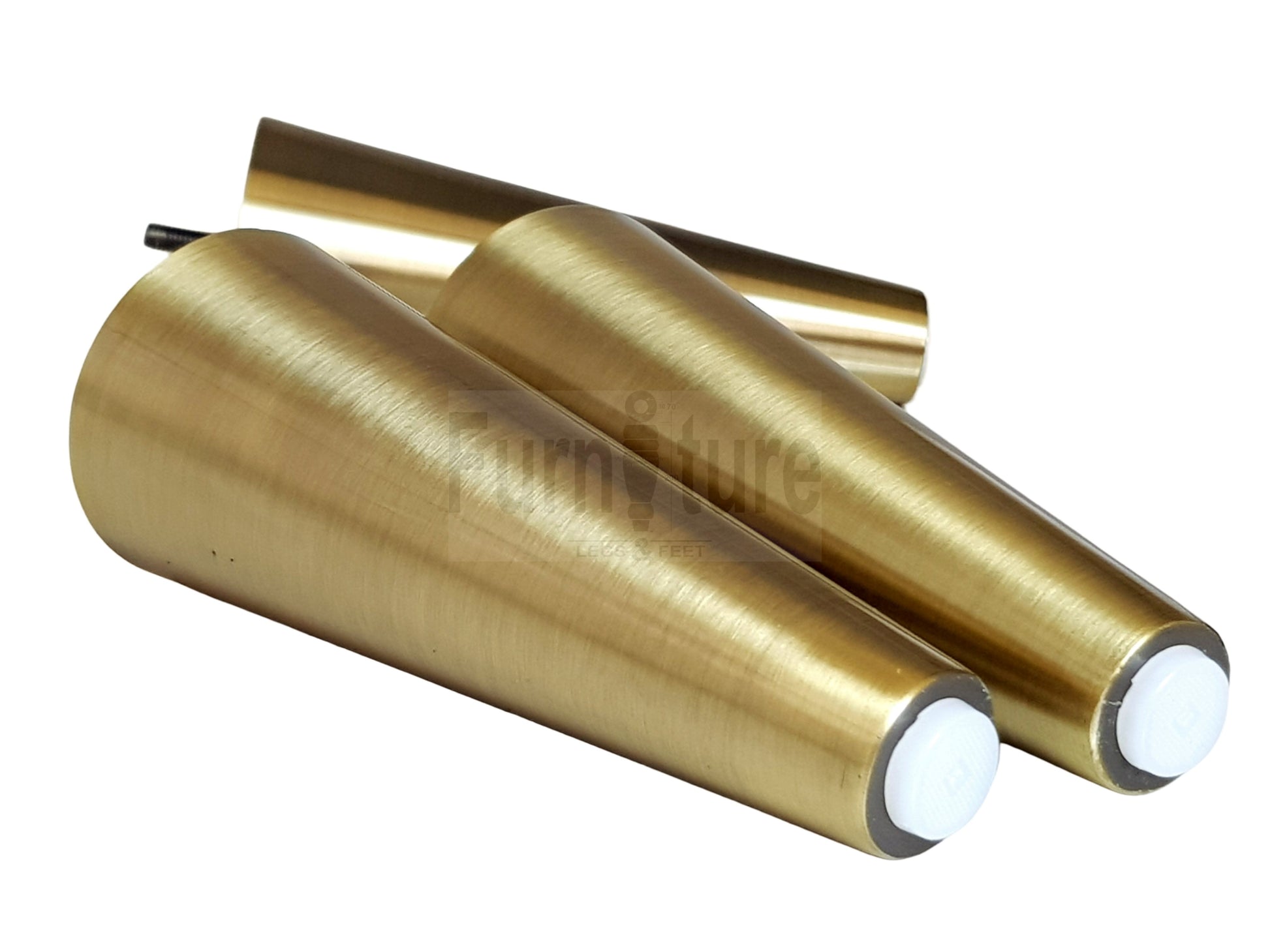 4x Metal Furniture Settee Legs Cabinet Sofa Feet 180mm High Chair Beds M8